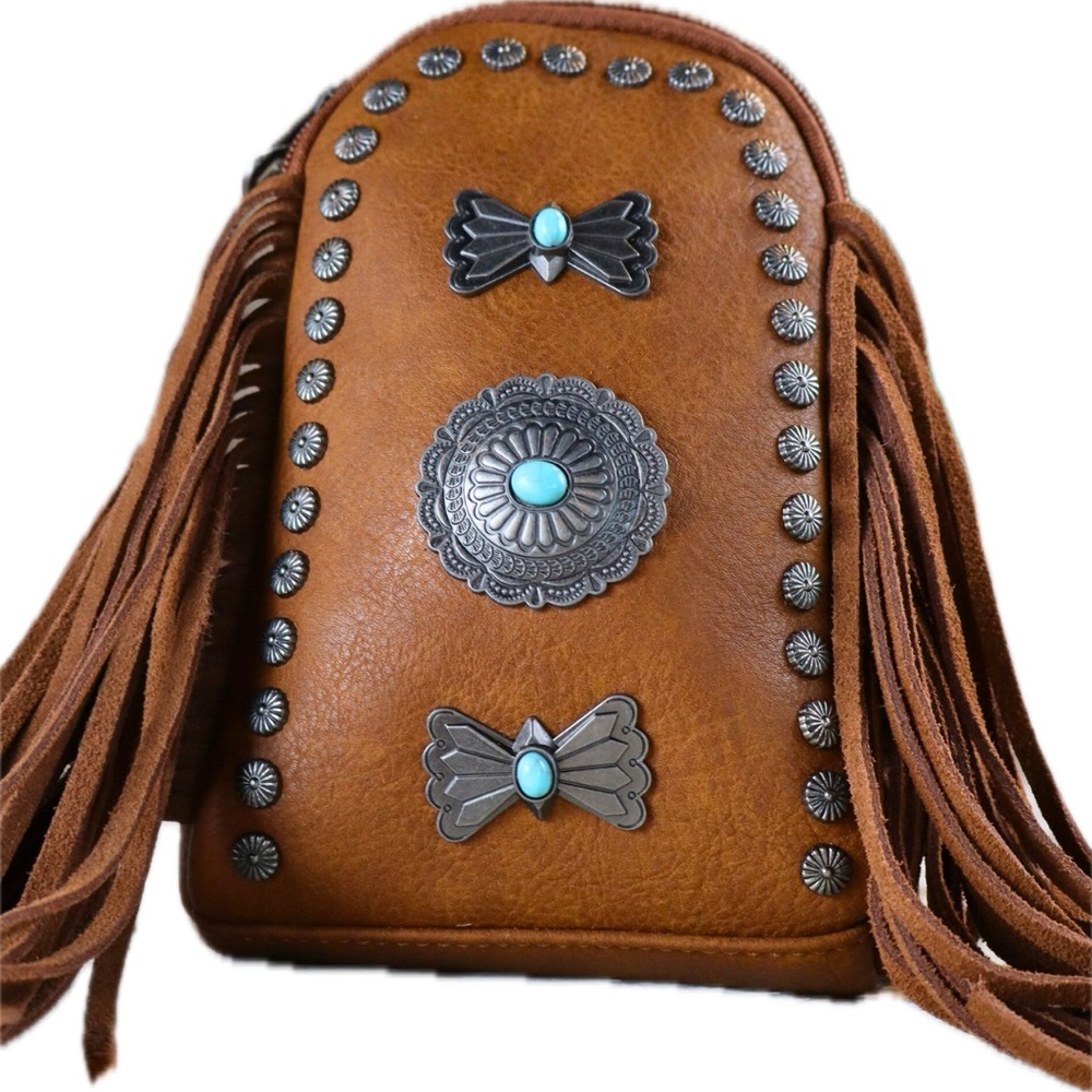 FRINGE MARIPOSA CONCHO COLLECTION SLING BAG